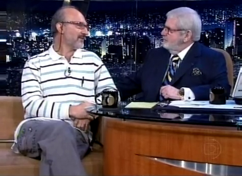 Ari Riboldi, no Programa do Jô (Globo)